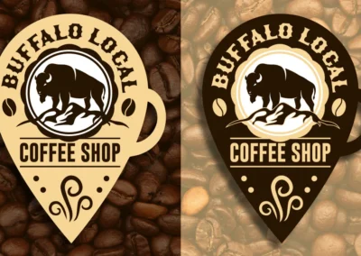 Sample coffee shop logo design