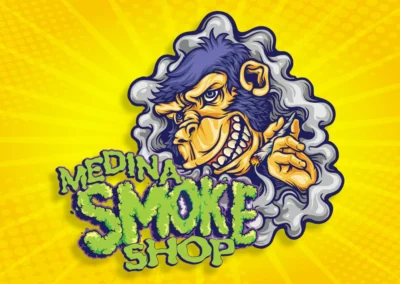 Custom Logo Design for a Medina Smoke Shop
