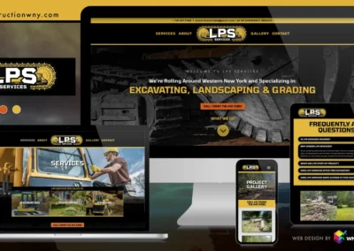 Responsive Website Design – Client: LPS Services