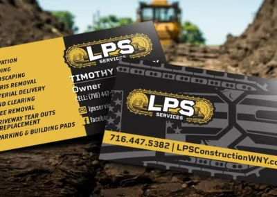 LPS Services' Business Card Design