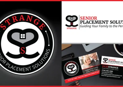 Custom Company Logo Design – Client Strange Senior Placement Solutions