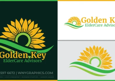 Golden Key ElderCare Advisors' Logo Design