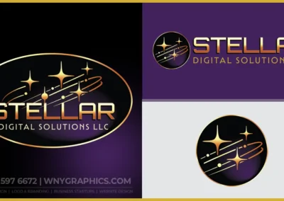 Stellar Digital Solutions Logo Design