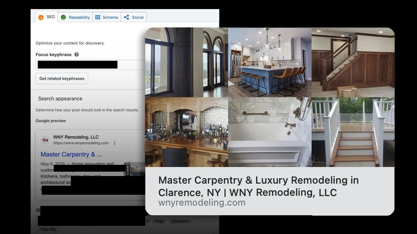 WNY Remodeling, LLC SEO example WNY Remodeling, LLC SEO example