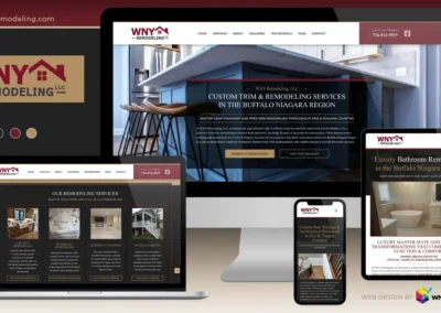 Responsive Website Design – Client: WNY Remodeling, LLC